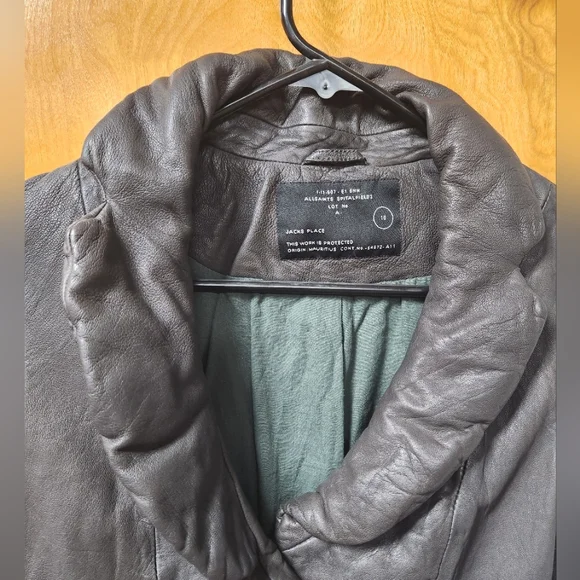 AllSaints Deep Taupe Women’s Blazer Jacket 10
